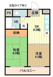 プログレス国立の物件間取画像